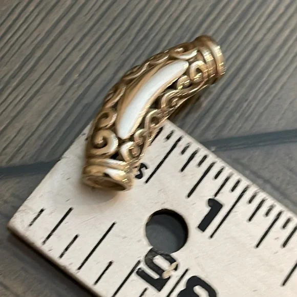 Sterling Silver Filigree- Scroll Slide - Bar Pendant